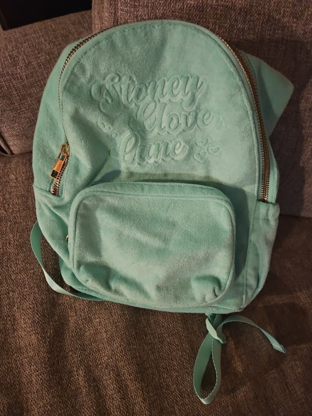 Stoney Clover Lane Candy Taffy Green Logo Backpack New Teen/Adult